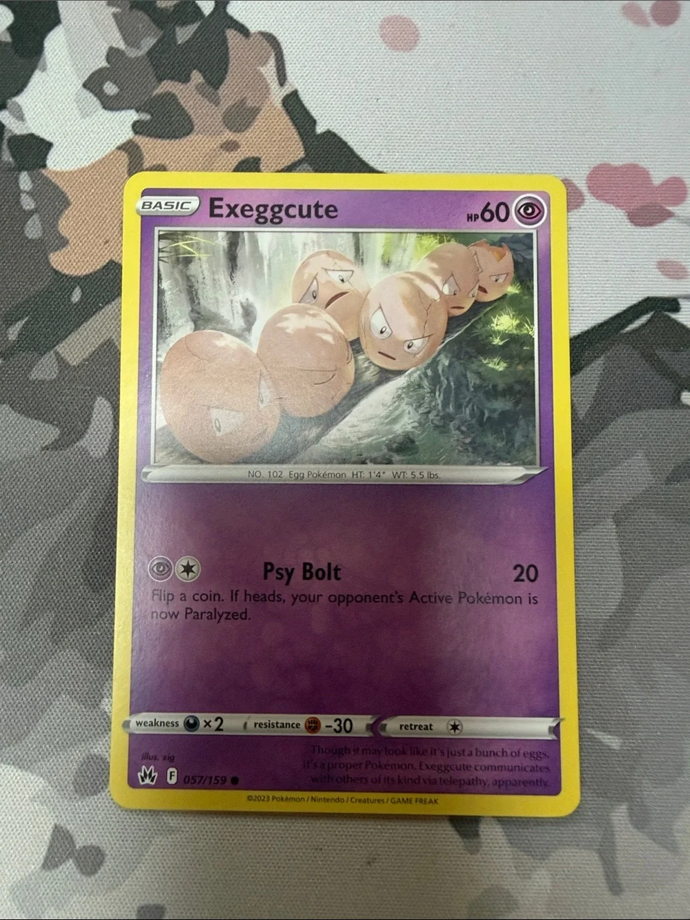 Exeggcute & Exeggutor Evolution Lot | 3 Pokémon Cards | ✨5/$25✨